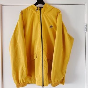 Adidas Yellow Rain Jacket
